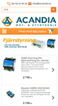 Mobile Screenshot of acandia.se
